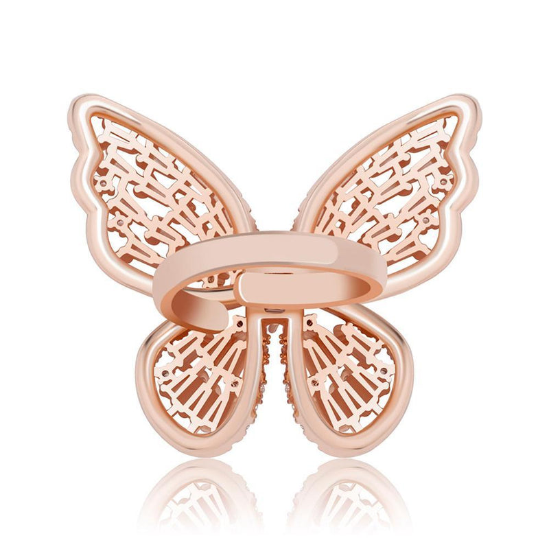 BUTTERFLY SPIRIT RING 14K - ICECI