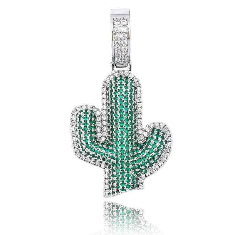 CACTUS PENDANT 18K - ICECI