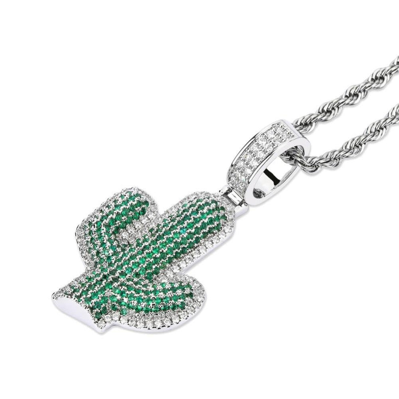 CACTUS PENDANT 18K - ICECI