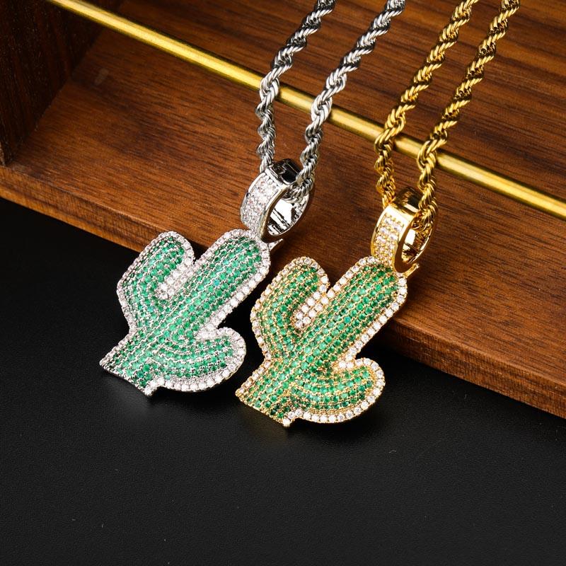 CACTUS PENDANT 18K - ICECI