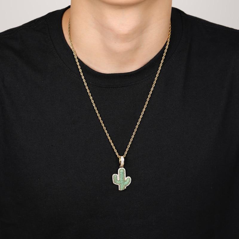 CACTUS PENDANT 18K - ICECI