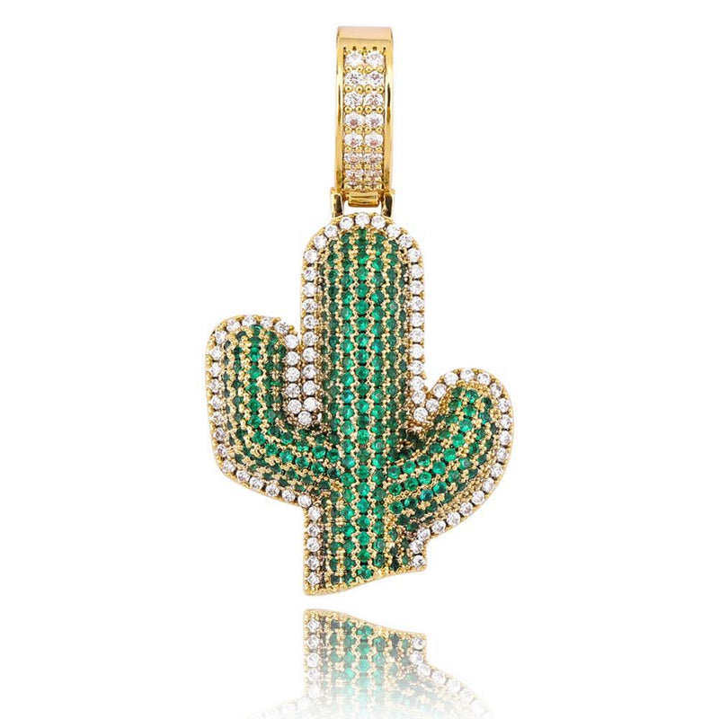 CACTUS PENDANT 18K - ICECI