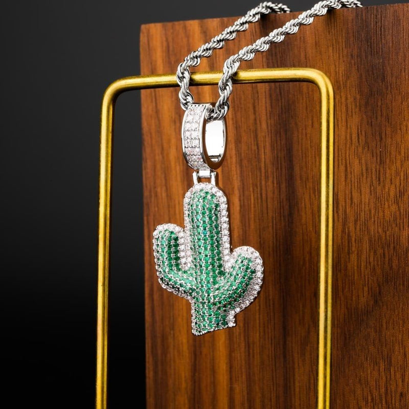 CACTUS PENDANT 18K - ICECI