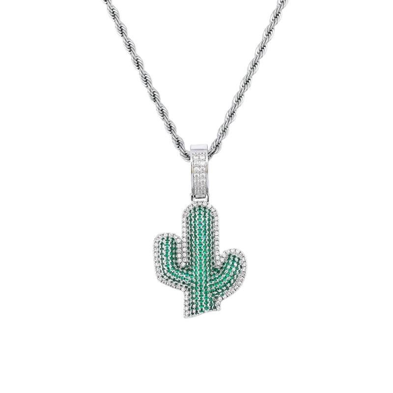 CACTUS PENDANT 18K - ICECI