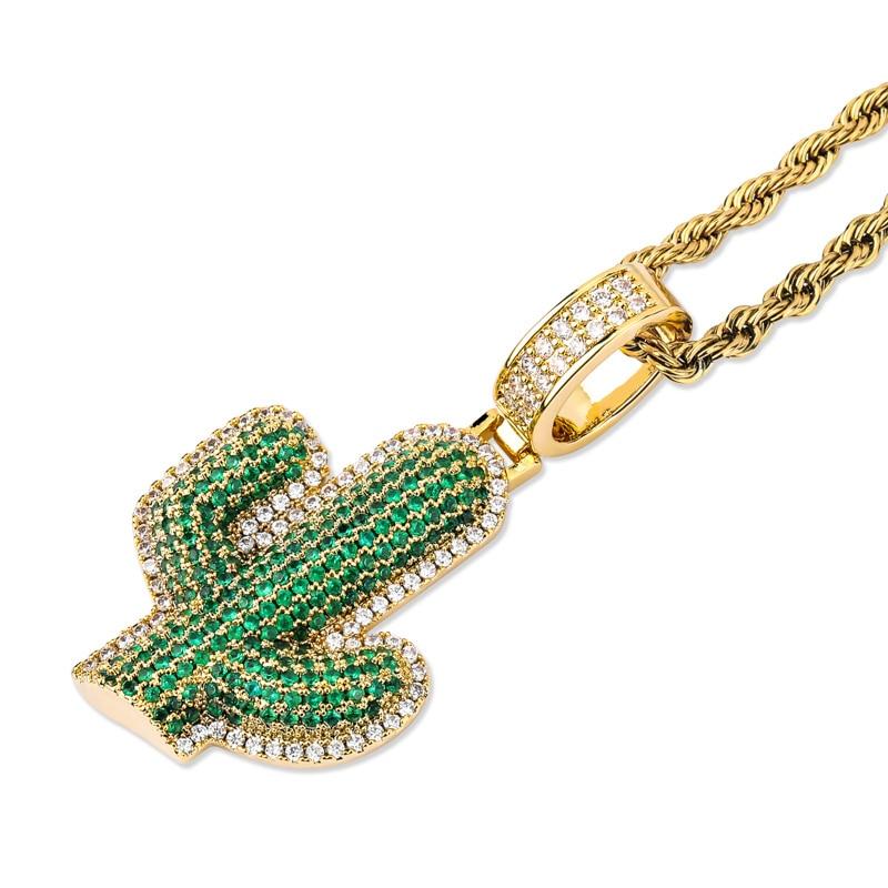 CACTUS PENDANT 18K - ICECI