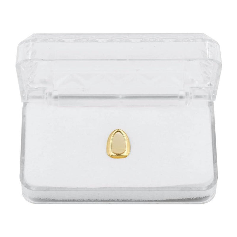CANINE SINGLE CAP VAMPIRE FANG GRILLZ 14K - ICECI
