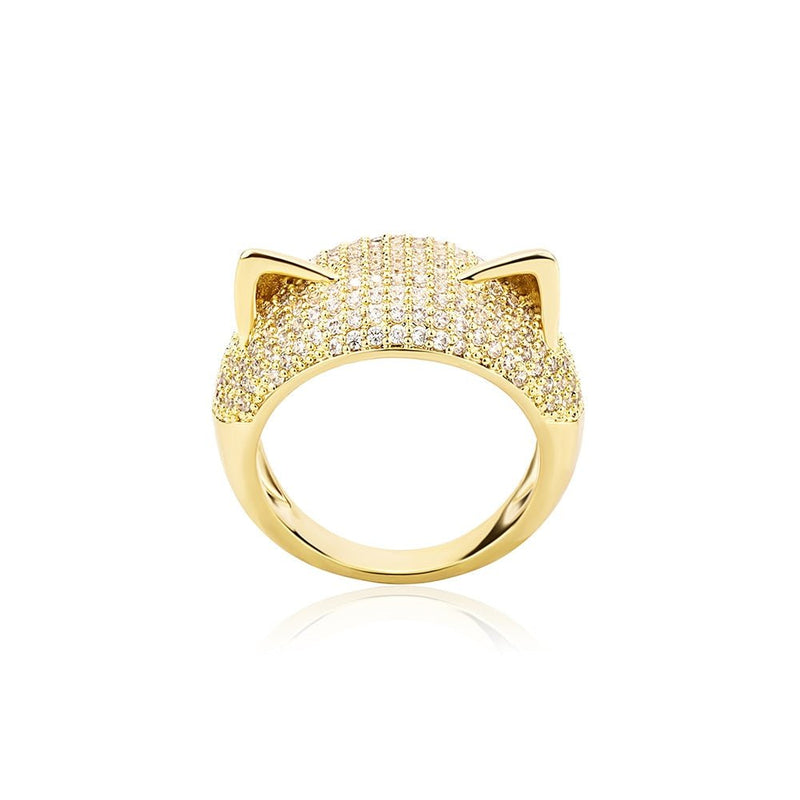 Cat Ears Ring 14K - ICECI