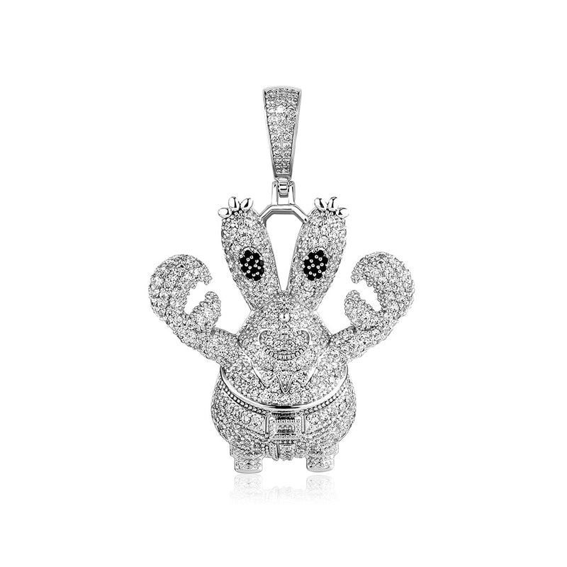 Crab Cartoon Pendant 14K - ICECI