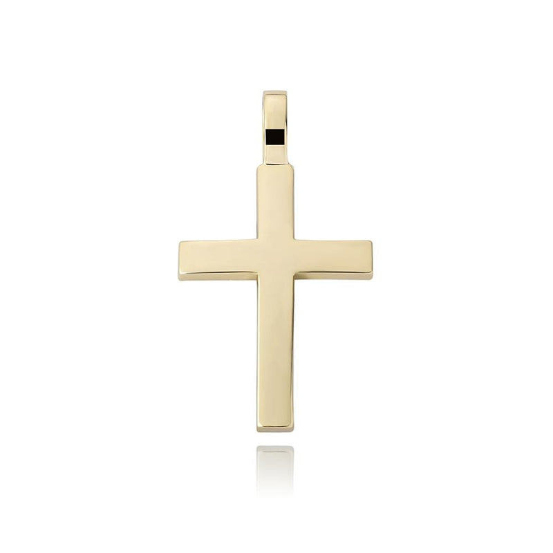 DIAMOND CROSS PENDANT 14K - ICECI