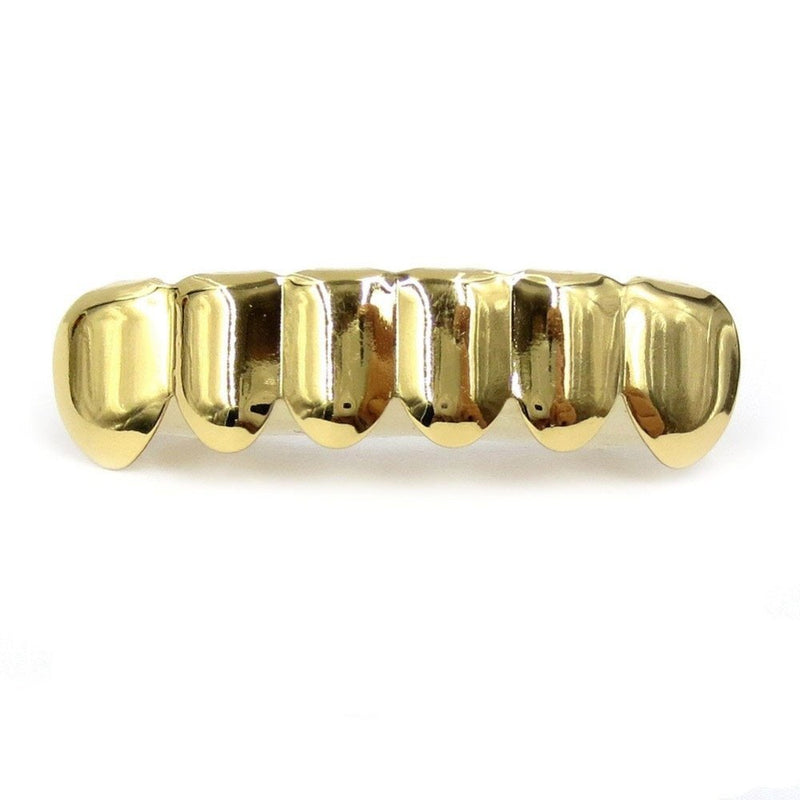 Diamond Dust Stripe Top Grillz 14K - ICECI