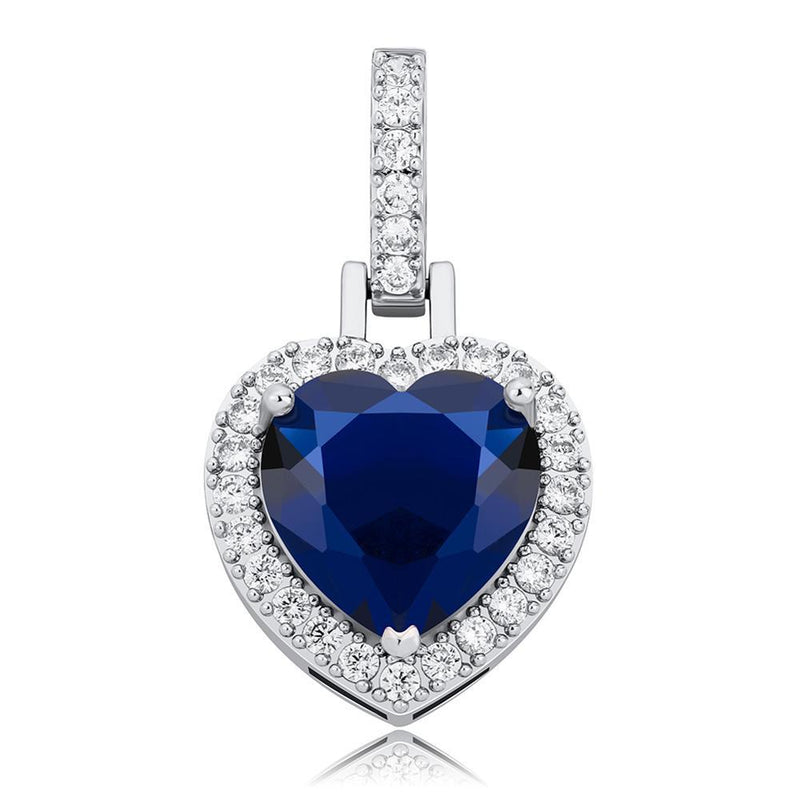 DIAMOND HEART PENDANT 14K - ICECI