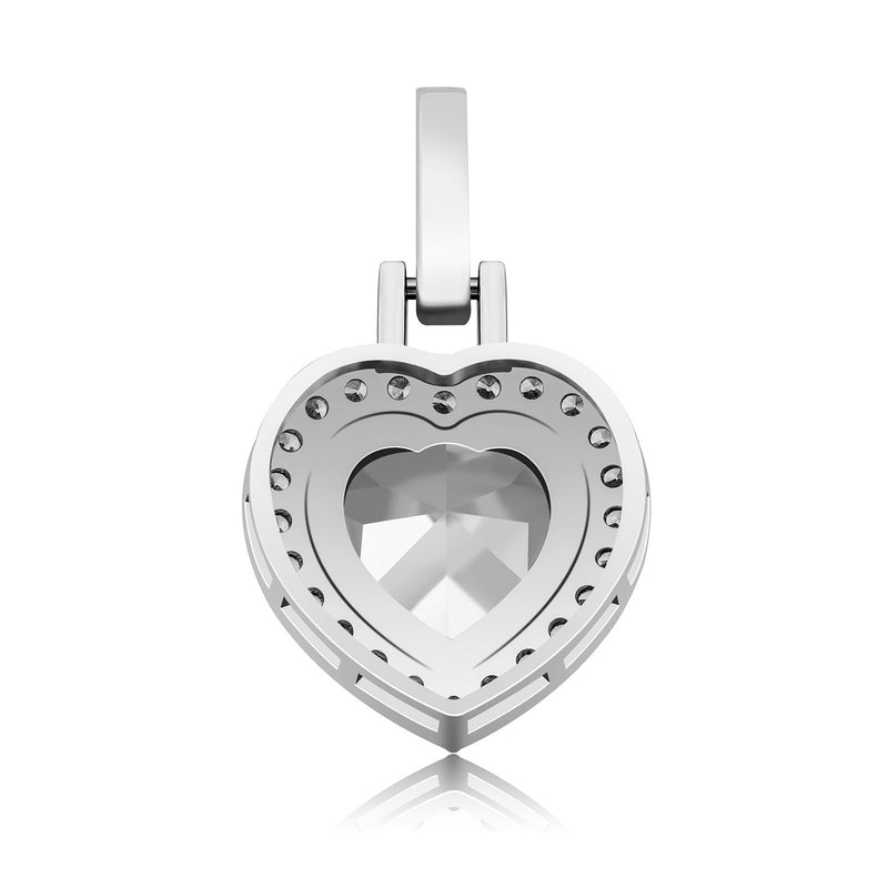 DIAMOND HEART PENDANT 14K - ICECI