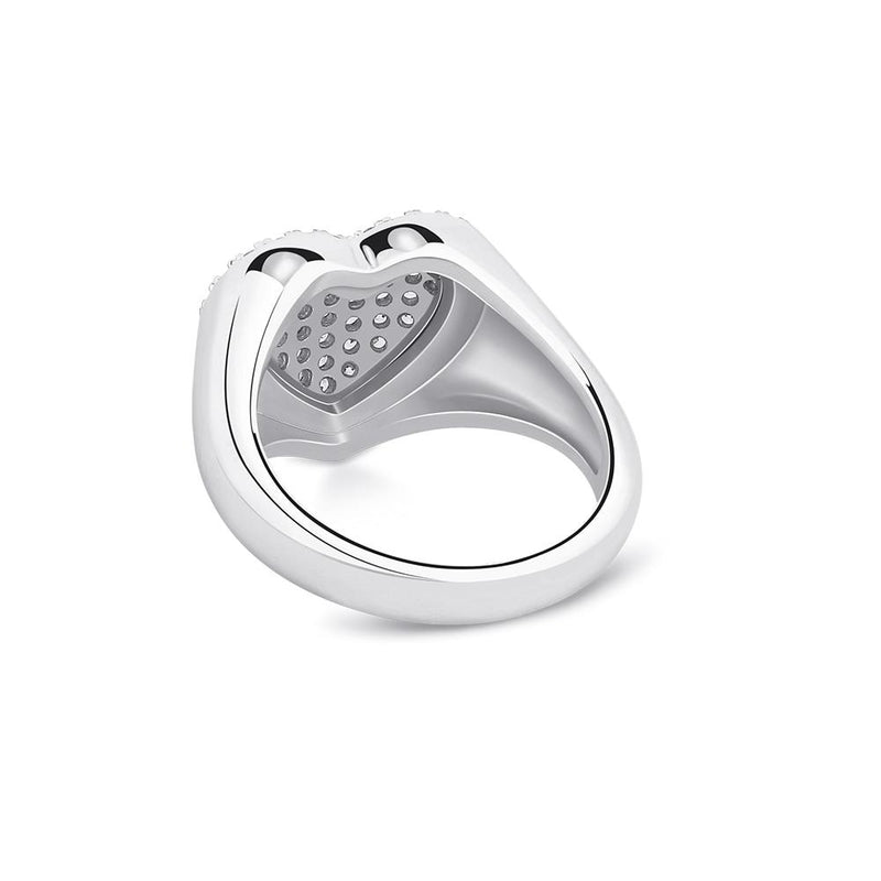 DIAMOND HEART RING 14K - ICECI