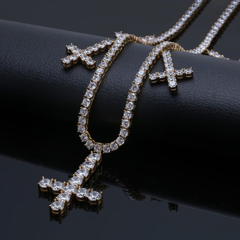 The Cross.|iced Out Cubic Zirconia Cross Pendant Necklace - Hip Hop Men's  Jewelry