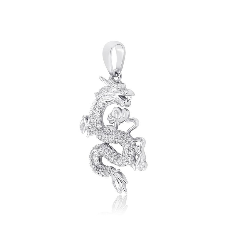 DRAGON SPIRIT PENDANT 14K - ICECI