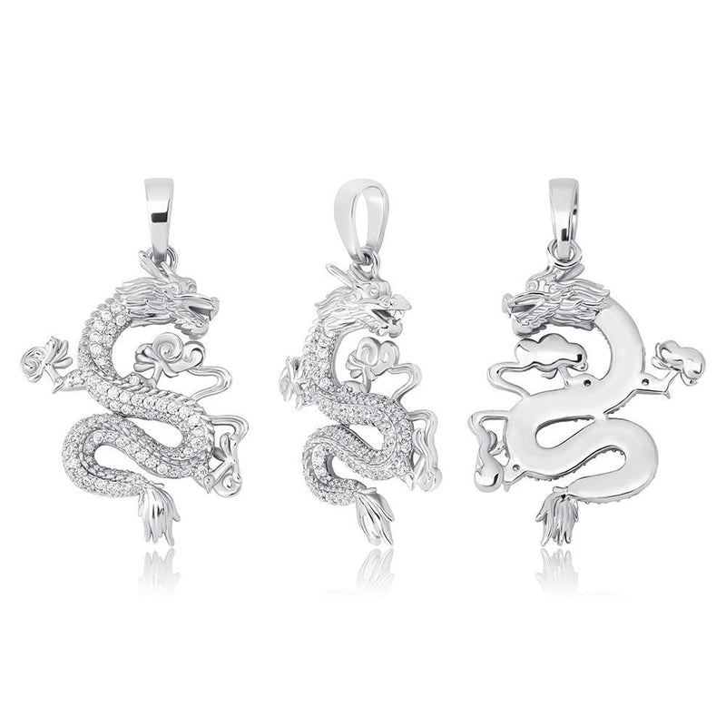 DRAGON SPIRIT PENDANT 14K - ICECI