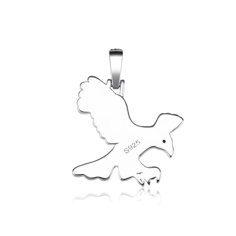 Eagle Pendant 14K x Sterling Silver - ICECI