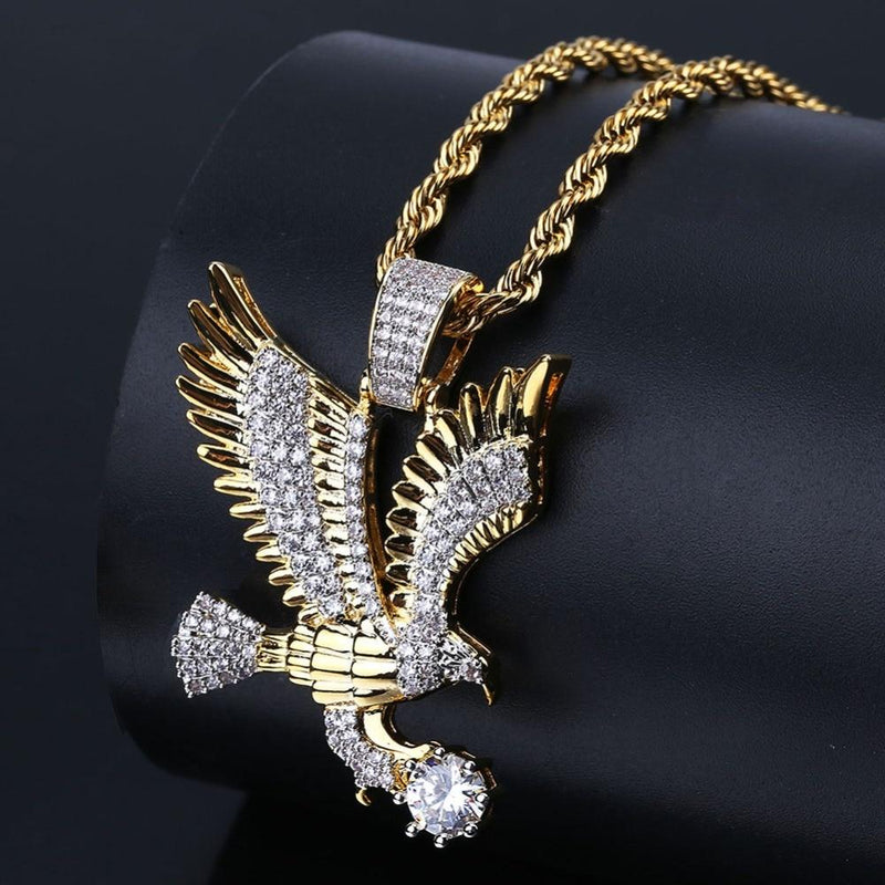 EAGLE PENDANT 18K - ICECI