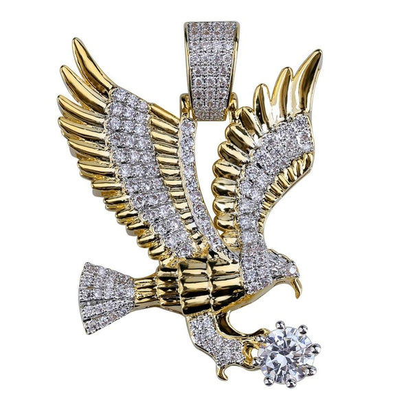 EAGLE PENDANT 18K - ICECI