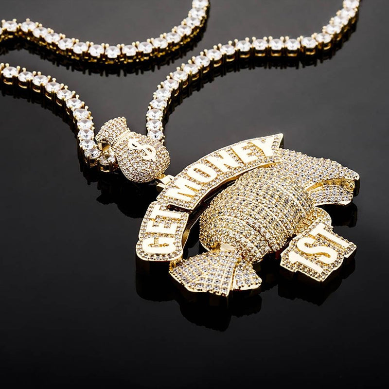 GET MONEY 1ST CANDY PENDANT 14K - ICECI