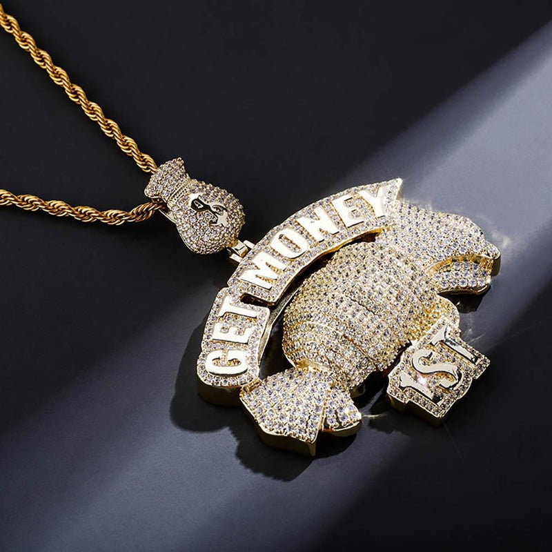 GET MONEY 1ST CANDY PENDANT 14K - ICECI