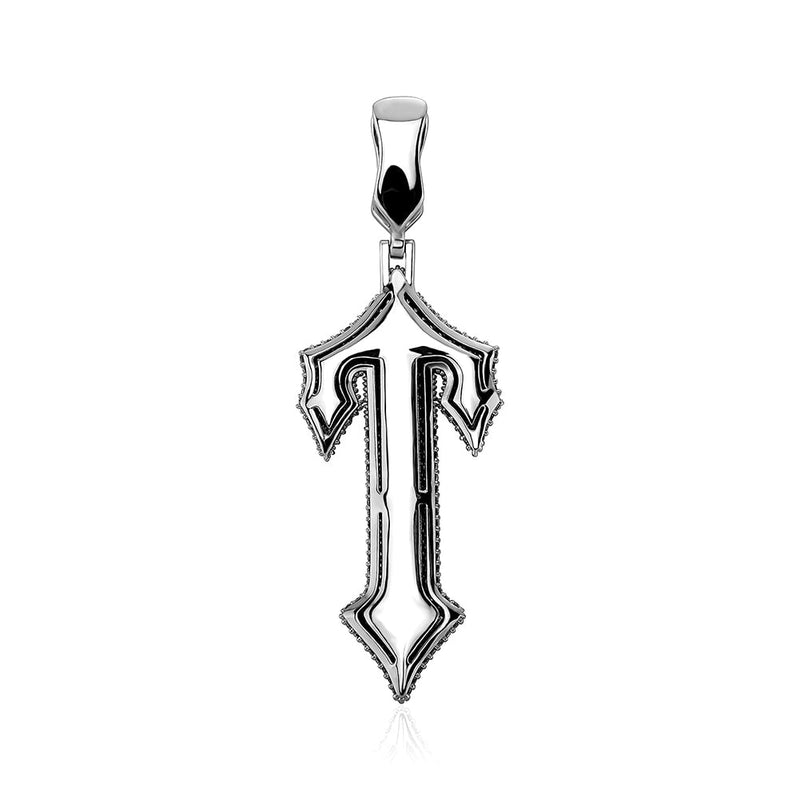 Gothic T Pendant 14K - ICECI