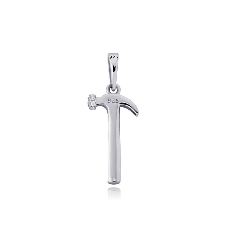 HAMMER PENDANT 14K X STERLING SILVER - ICECI