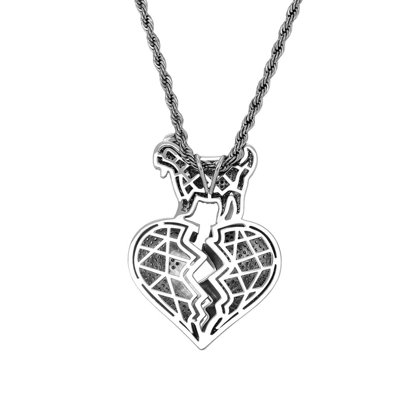 Heartbreak Goat Pendant 14K - ICECI