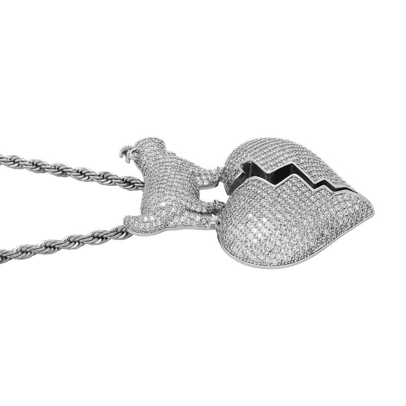 Heartbreak Goat Pendant 14K - ICECI