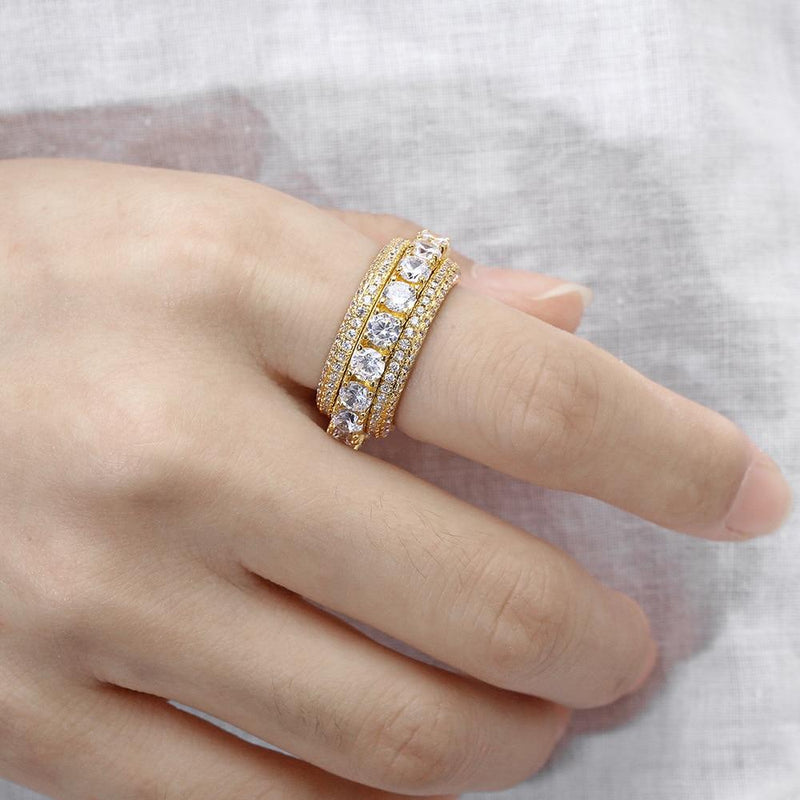 ICE DISC RING 14K - ICECI