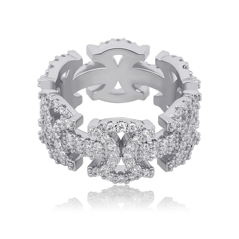 ICY 6 BUTTERFLY RING 14K - ICECI
