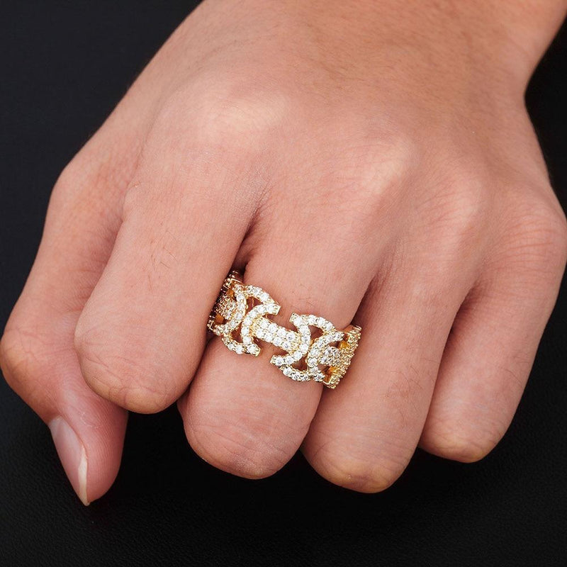 ICY 6 BUTTERFLY RING 14K - ICECI
