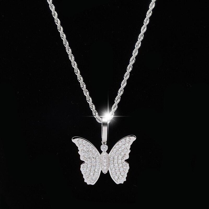 ICY BUTTERFLY PENDANT 18K - ICECI