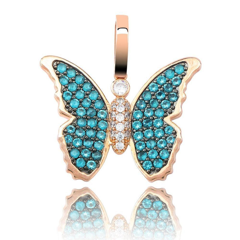ICY BUTTERFLY PENDANT 18K - ICECI