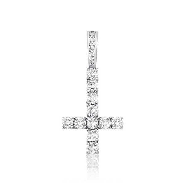 INVERTED CROSS PENDANT 14K - ICECI