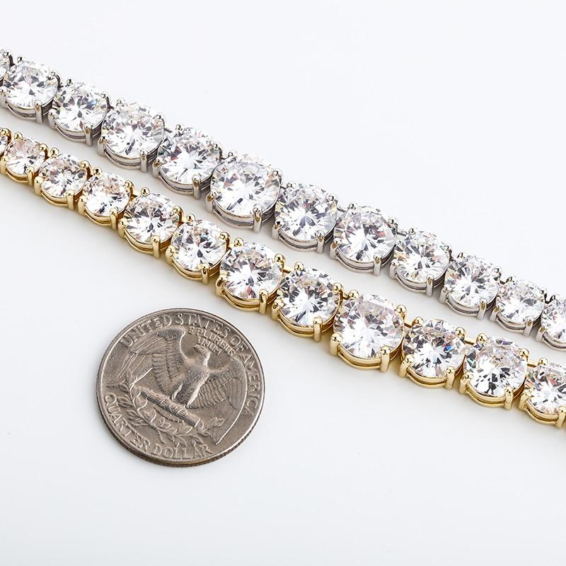 IRREGULAR TENNIS CHAIN 14K - ICECI