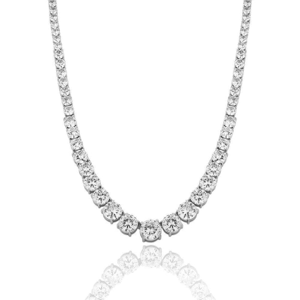 IRREGULAR TENNIS CHAIN 14K - ICECI