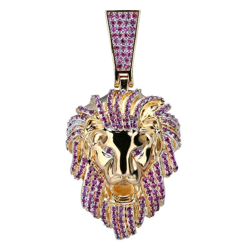 KING LION PENDANT 18K - ICECI