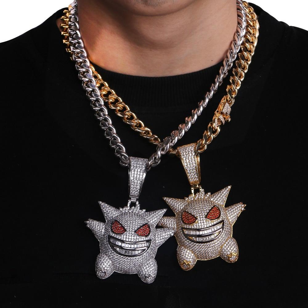 Large Gengar Pendant 18K ICECI