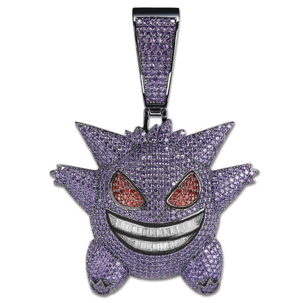 LARGE GENGAR PENDANT 18K - ICECI