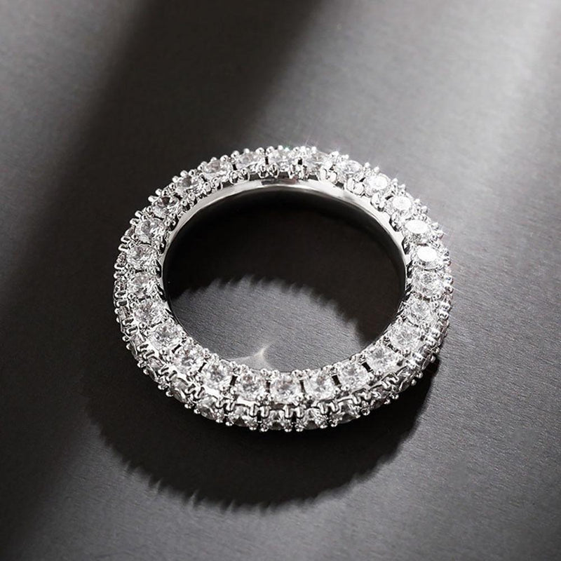 LIGHT SNOW RING 14K - ICECI