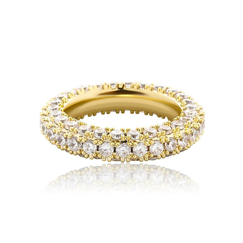 LIGHT SNOW RING 14K - ICECI