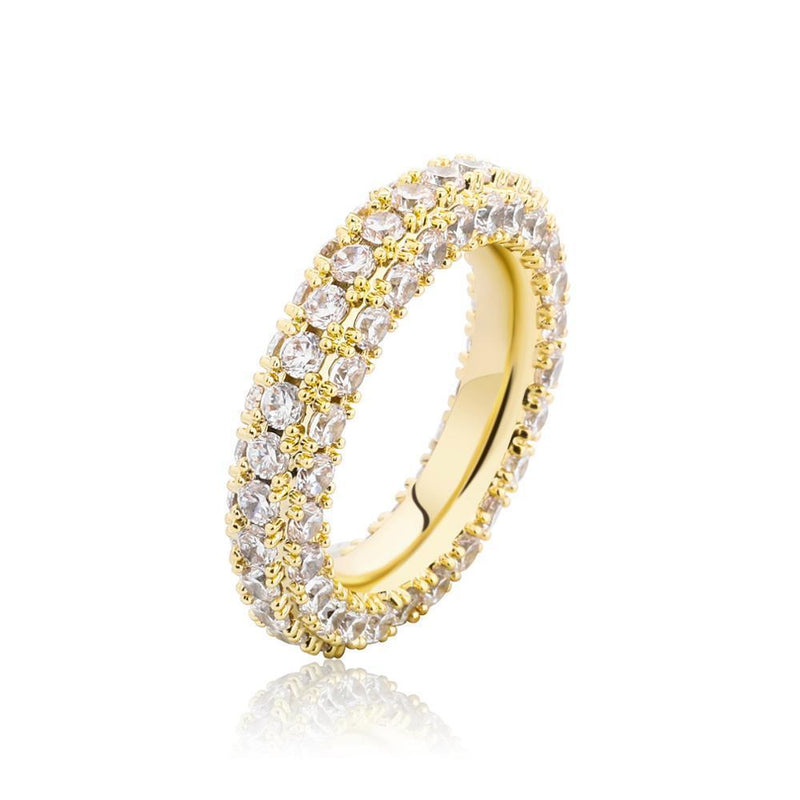 LIGHT SNOW RING 14K - ICECI