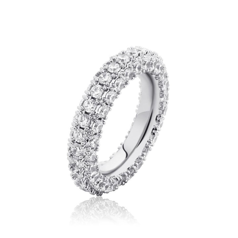 LIGHT SNOW RING 14K - ICECI