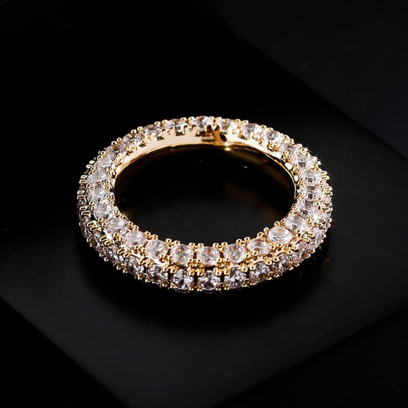 LIGHT SNOW RING 14K - ICECI