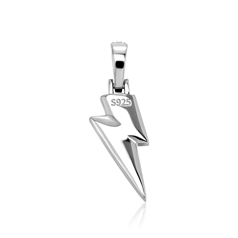 Lightning Bolt Pendant 14K x Sterling Silver - ICECI