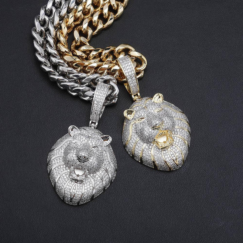 LION PENDANT 14K - ICECI