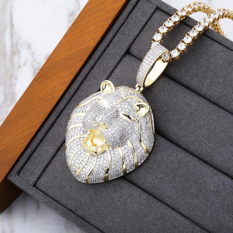 LION PENDANT 14K - ICECI