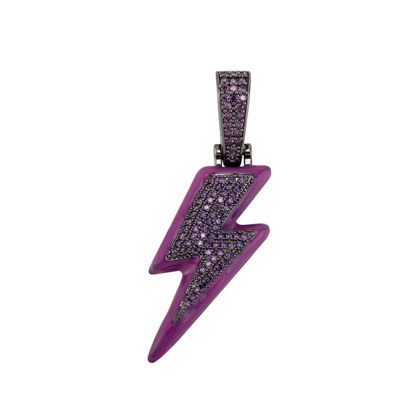 Luminous Lightning Pendant 14K - ICECI