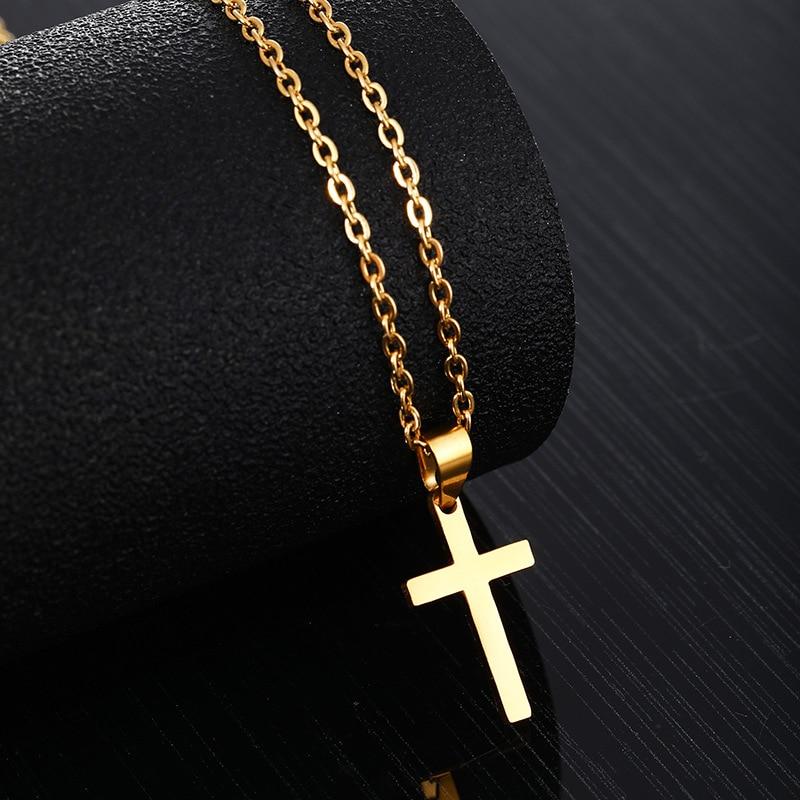 MINIMALIST CROSS PENDANT - ICECI